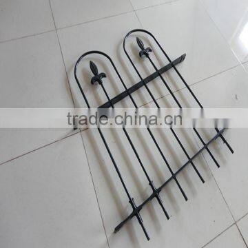 China cheap metal garden decoration fence with competitive price