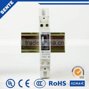 DDS7666 single-phase din rail digital electrical watt-hour meter pulse counter