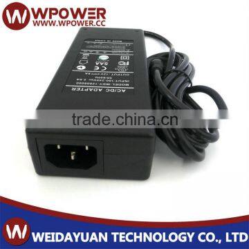 AC/DC 12v 8a power adapter (C6 coupler Aviation Plug Mini-Din 4 Pin with CE SAA FCC certified AC cable)