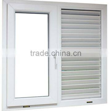 good quality pvc shutters windows with the pvc casement window