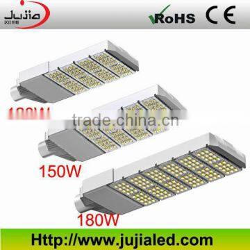 Long lifespan 180w outdoor IP65 CE ROHS approved led street lamp