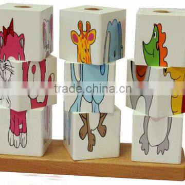 Wooden Animal Matching