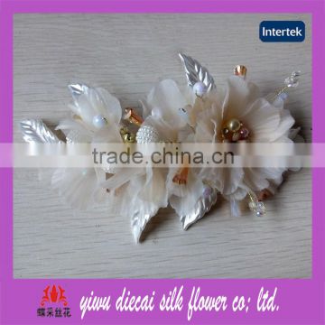 New bridal hair decorative fabric flower