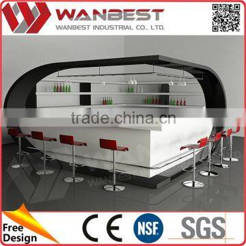 Latest Fashion best belling led lighting furniture bar counter