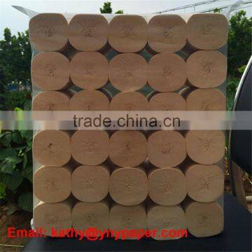 unbleached toilet tissue paper factory and napkin factory direct wholesale big stock