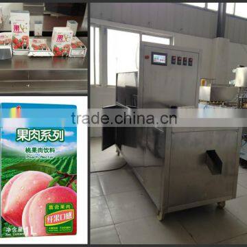 semi liquid carton fresh juice beverage filling sealing machine