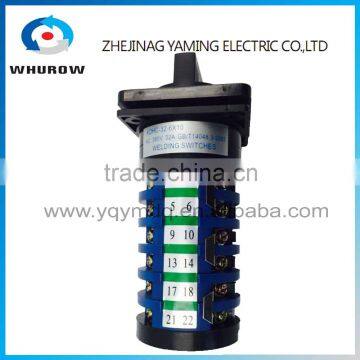 Welding Machine Switch KDHC-32/6*10 CO2 Gas High Voltage Electrical Changeover Rotary Switch 32A 6 Poles 10 Positions photo-3