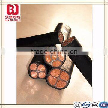 0.6/1kv low voltage PVC insulated copper conductor electric cable