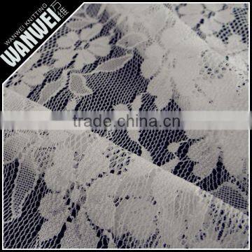 nature white polished cotton fabric nylon lace discount fabrics uk for skirts garment