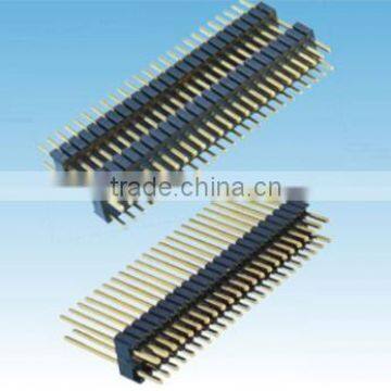 50 Pins 1.27*2.54mm Pitch Dual Row Straight Dip Type Pin Header