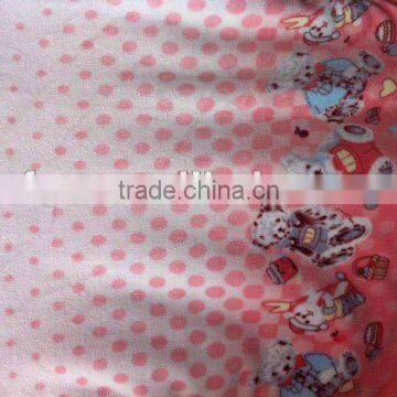 animal print flannel fleece fabric