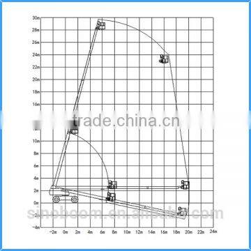 Hot Selling Hydraulic Telescopic Boom Sky Lift 2016