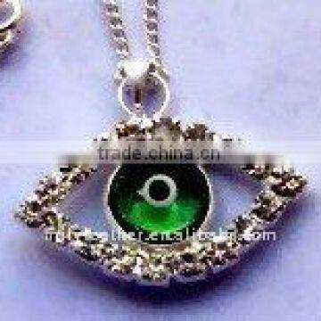 MEB073 colorful Evil eye pendant