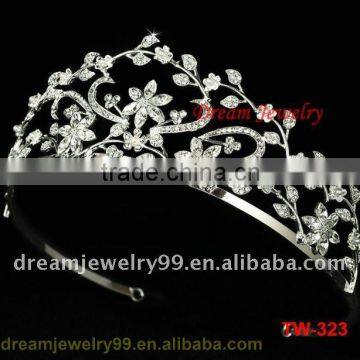 2016 fashion princess tiara headband cheap rhinestone tiaras