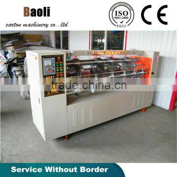 High efficiency Thin Blade Slitter Scorer carton box making machine