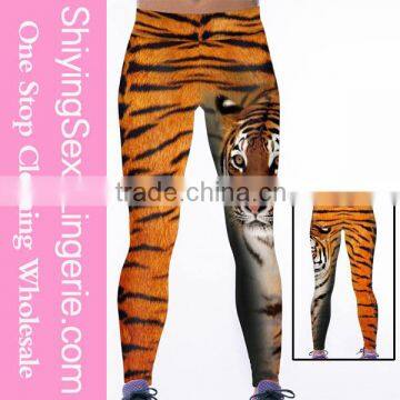 Women cheap printed leggings custom made yoga pants wholesale