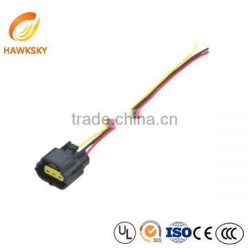 3 pin XLR Type and power application waterproof power cable connector