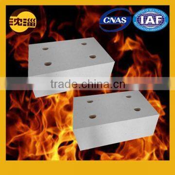 Float glass furnace large bottom blocks of tin bath perforated block manufacturer