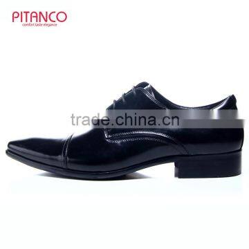 High Quality Gentlemen Lace-up Mens Dress Shoes photo-2