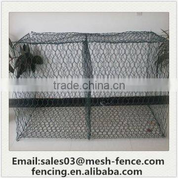 Welded Square Gabion Box can loaded stones/hot dipped galvaniazed weled wire mesh gabion/ china factory supply