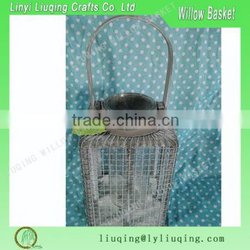 Handmade Willow Latern For Garden Decoration