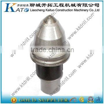 Pick teeth for foundation drilling bit