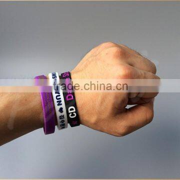 Cheap Silicon Rubber Band Bracelet photo-6