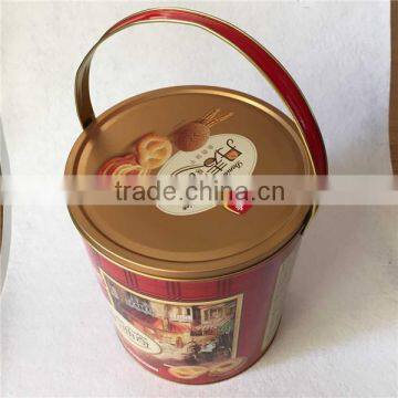 tin metal box for packaging cookie cake biscuit mooncake tin box