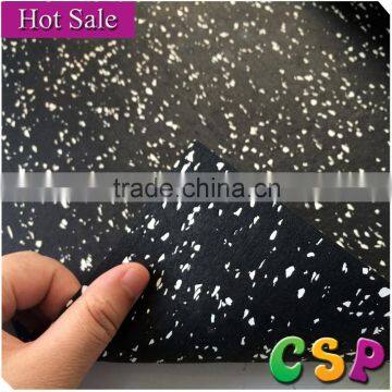 GYM Soundproof Odorless 6mm Rubber Flooring Roll
