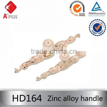 HD164 Great quality furniture zinc alloy antique door handle