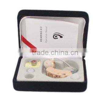 2015 China latest with invisible ear line BTE hearing aid