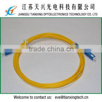 Made China SM 9/125um SX 3.0mm 5M patchcord SC