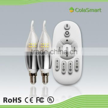 Colasmart CS-LGCD-4W-14SCR Remote Low Energy Bluetooth Dimmable Led Light Bulb