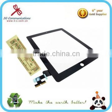 Good Guarantee New brand factory price for ipad 2 colored touch screen digitizer glass