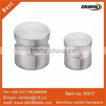 Solid Satinless steel Satin cylindrical knob