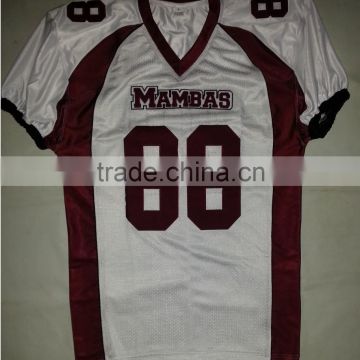 Custom American Football Jerseys With Different Names And Number / Sublimated Jerseys