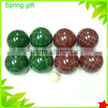 Outdoor play bocce ball on grass or sands ground lawn ball                        
                                                Quality Choice