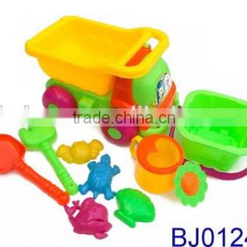 Toy factory price beach toy for kids with dump truck hand shower