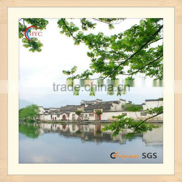 village landscape painting colorful landscape paintings