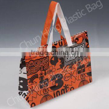 Plastic rope handle gift bag