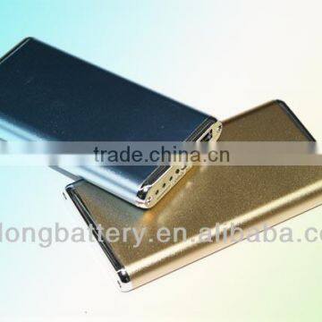 thin portable battery bank 6000mAh for tablet mobile phone china manufacturer