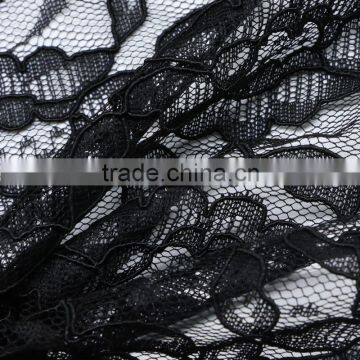 LACE FABRIC of Nylon thread lace cloth FOR WEDDING DRESSES FABRIC