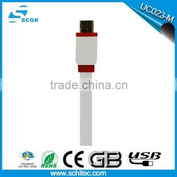 Double Charger Android Phone USB Data Cable