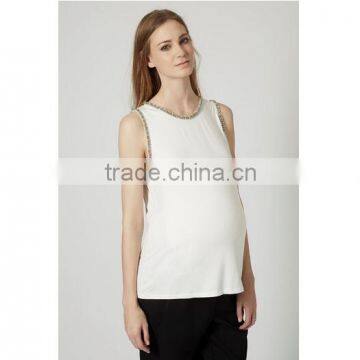 New fashion gem armhole vest fancy maternity clothes wear