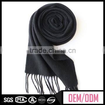 Cheap 100%wool Scarf, Plain Wool Scarf, Snow Embroidery Wool Scarf photo-4