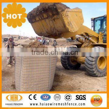 galvanized coated hesco barrier / Flood Barrier / flood wall for sale