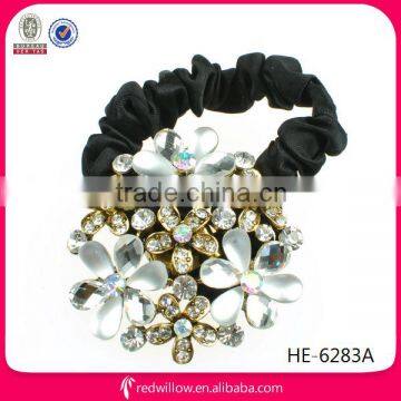 Chinese factory wholesale clear crystal metal hair band