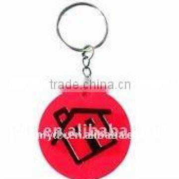 2D- design soft PVC keychain for gift/promotion