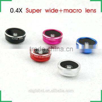 High Quality Optical Glass Lens 0.4x Super Wide Angle Lens Macro Lens 2 in 1 Clip Lens for Smartphone Mobile Phone Camera Lens photo-6