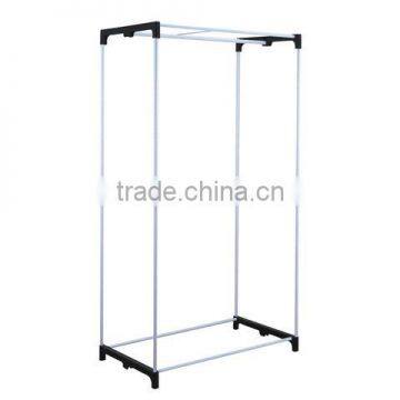 Bedroom Metal Cabinet , Foldable Cloth Wardrobes
